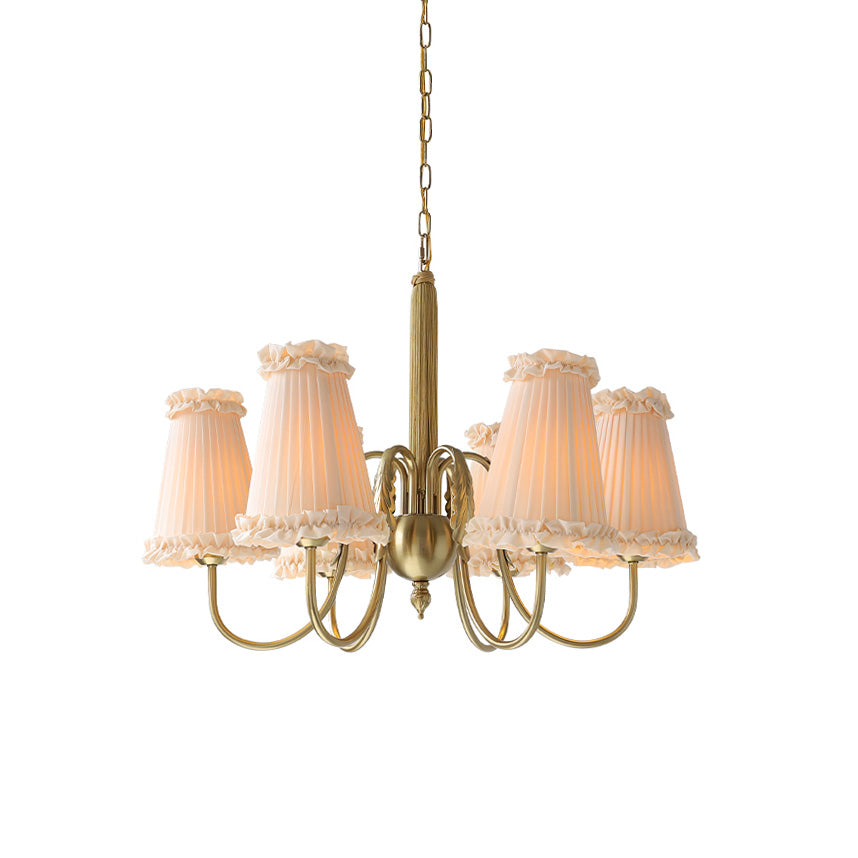 Freyza | Ervaren Vintage Postmodern Fabric Chandelier – Modern Dining Room Living Room