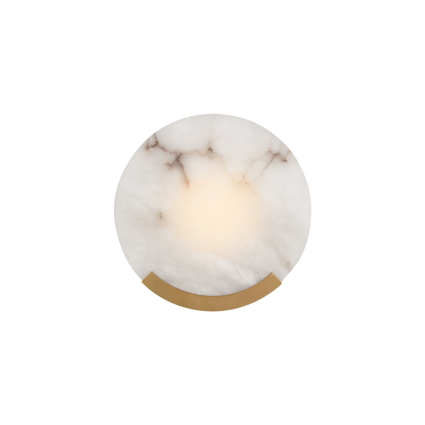 Freyza | Avsolisra Round Alabaster Wall Light – Bedroom Hallway