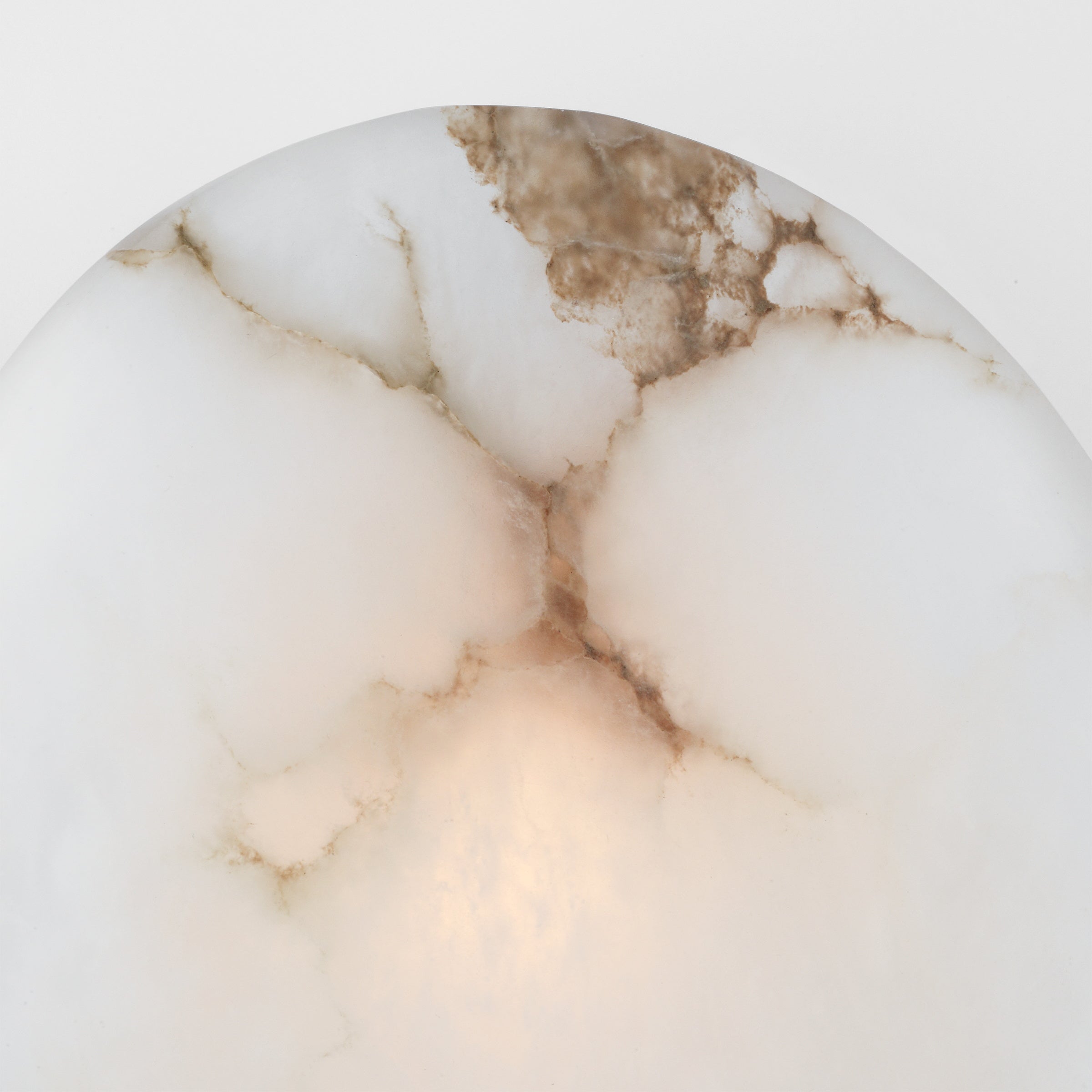 Freyza | Avsolisra Round Alabaster Wall Light – Bedroom Hallway