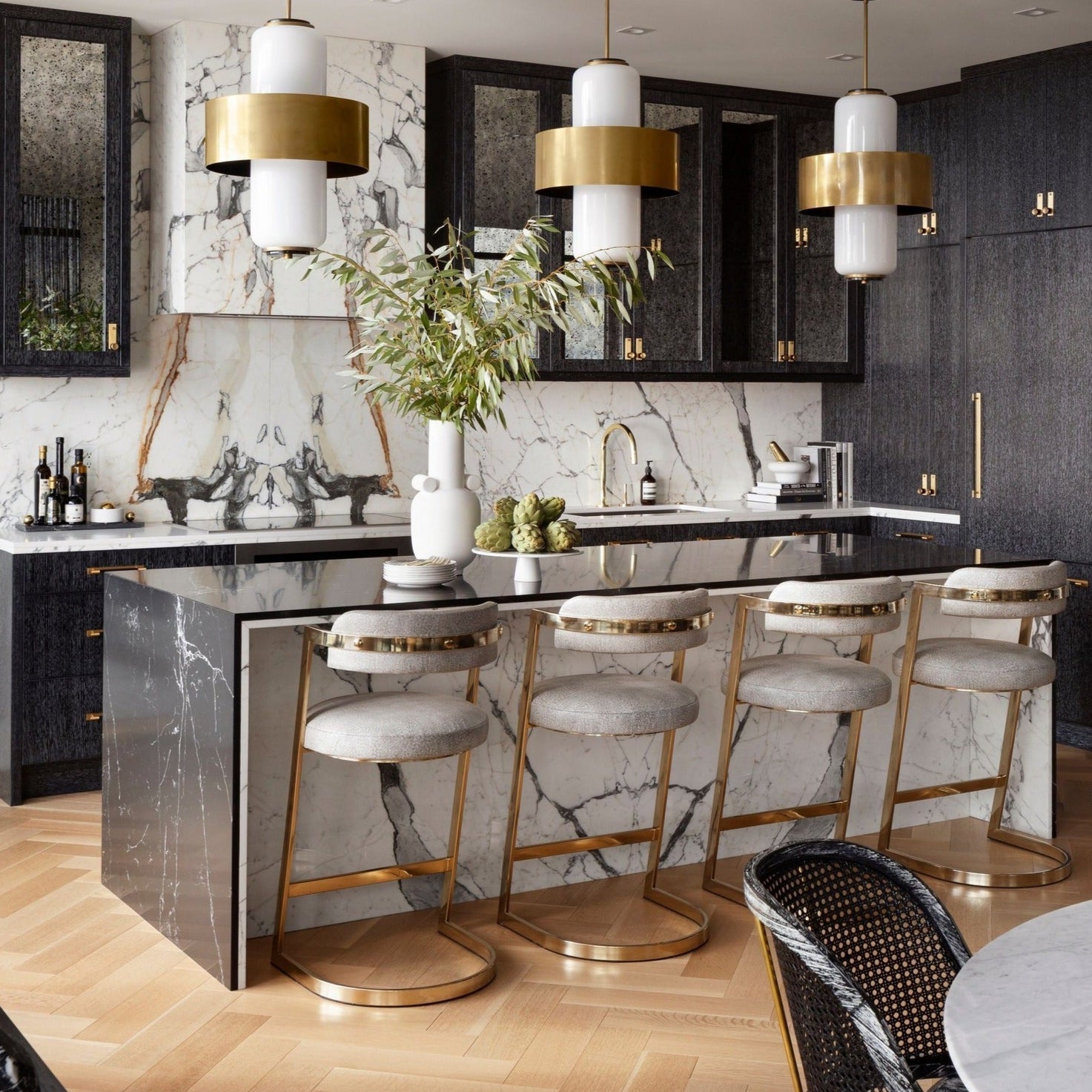 Freyza | Vavinisra Glass Pendant Glass Pendant Light – Kitchen Dining Room
