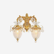 Freyza | Elosia Gold, applique murale intérieure double dorée – chambre et salon