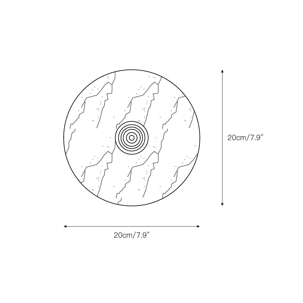Freyza | Arsole Round Jade Wall Light – Bedroom Hallway