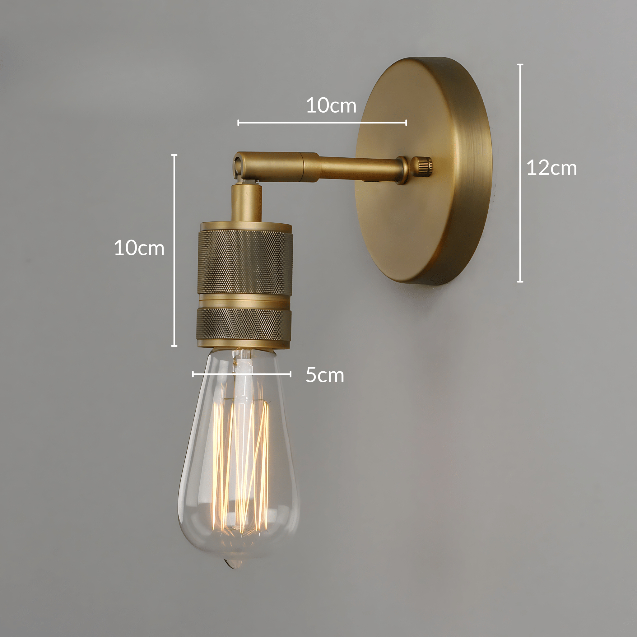 Metallux | Sleek Industrial Metal Wall Light Fixture for Modern Decor 9
