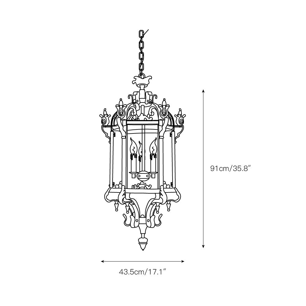 Freyza | Ardorion Vintage Luxury Glass Chandelier – Vintage Dining Room Living Room