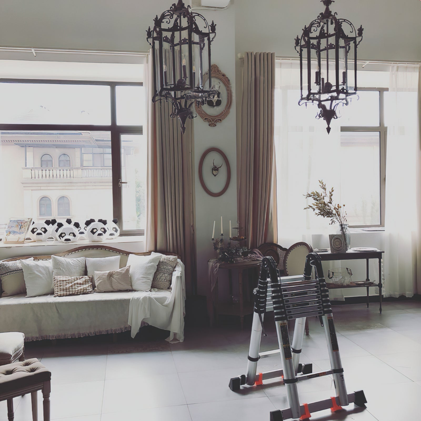 Freyza | Ardorion Vintage Luxury Glass Chandelier – Vintage Dining Room Living Room