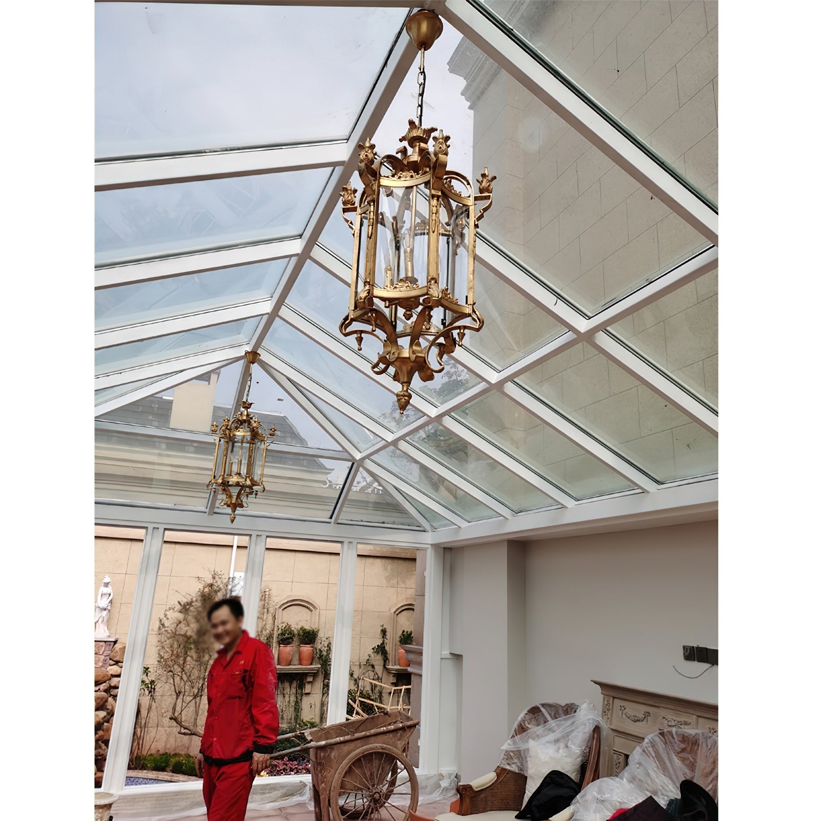 Freyza | Ardorion Vintage Luxury Glass Chandelier – Vintage Dining Room Living Room