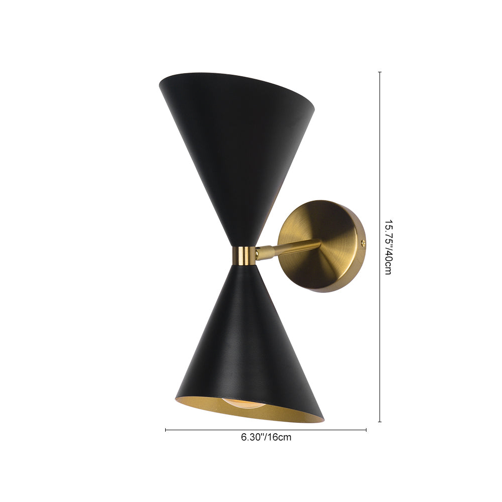 Freyza | Lunora Mid-Century-moderne Wandleuchte – modernes Wohnzimmer, Flur