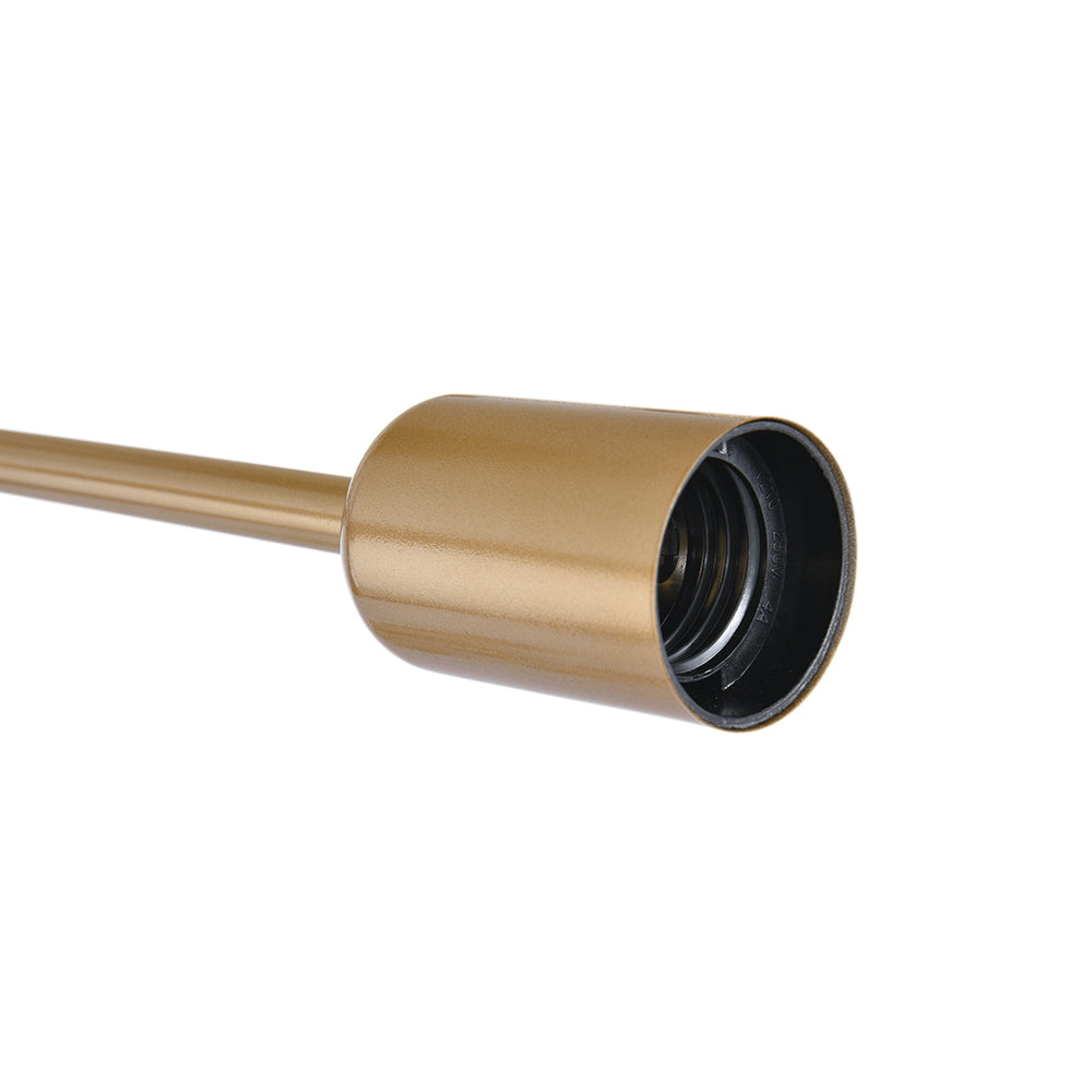 Freyza | Vallin Modern Brass Brass Ceiling Light – Modern Bedroom Living Room