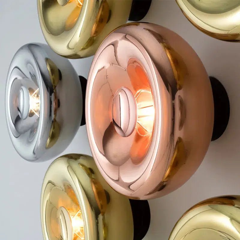 MidnightGlow | Striking Modern Metal Glass Wall Light Fixture 3