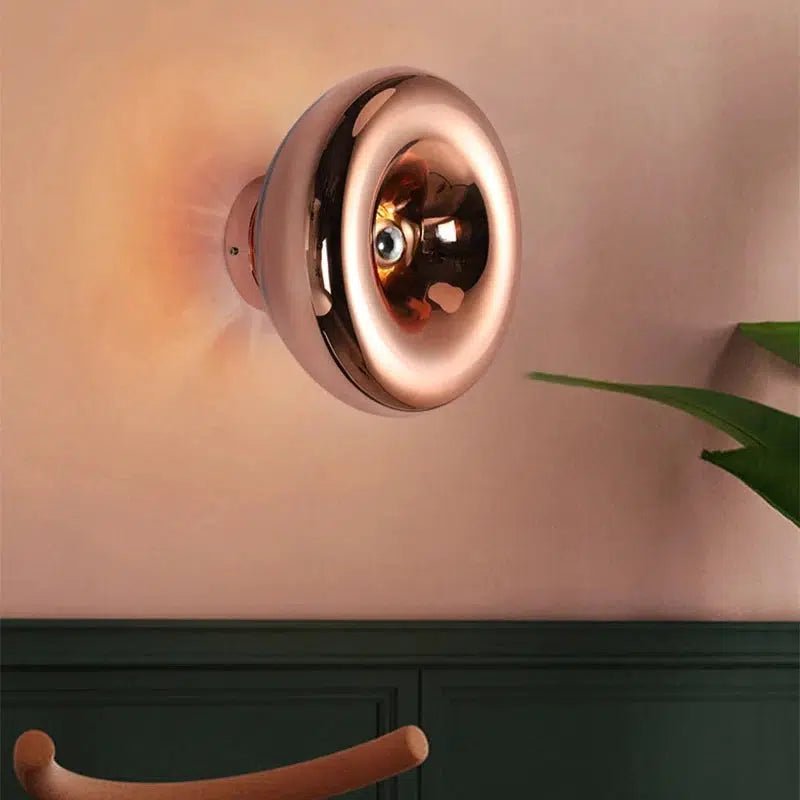 MidnightGlow | Striking Modern Metal Glass Wall Light Fixture 7