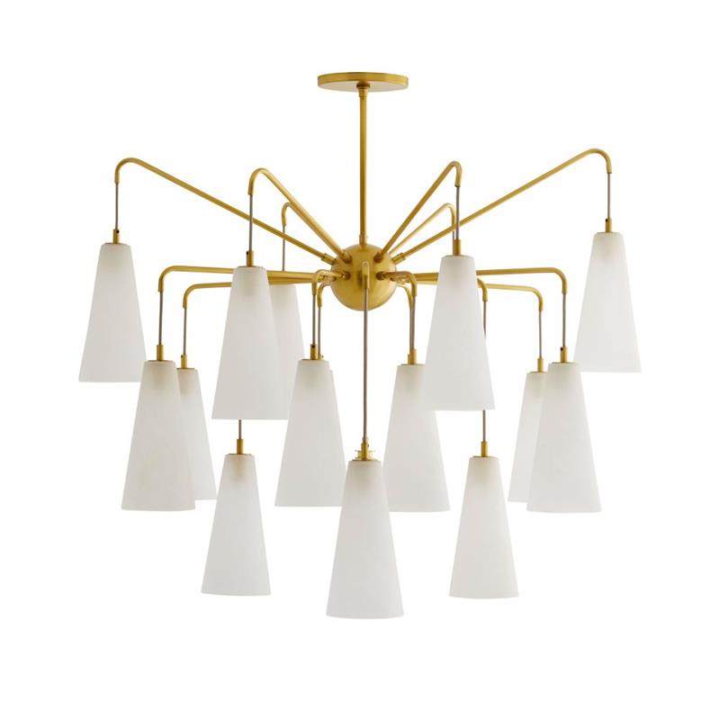 Freyza | Lustre en verre de luxe postmoderne Avtheira – Salle à manger et salon modernes