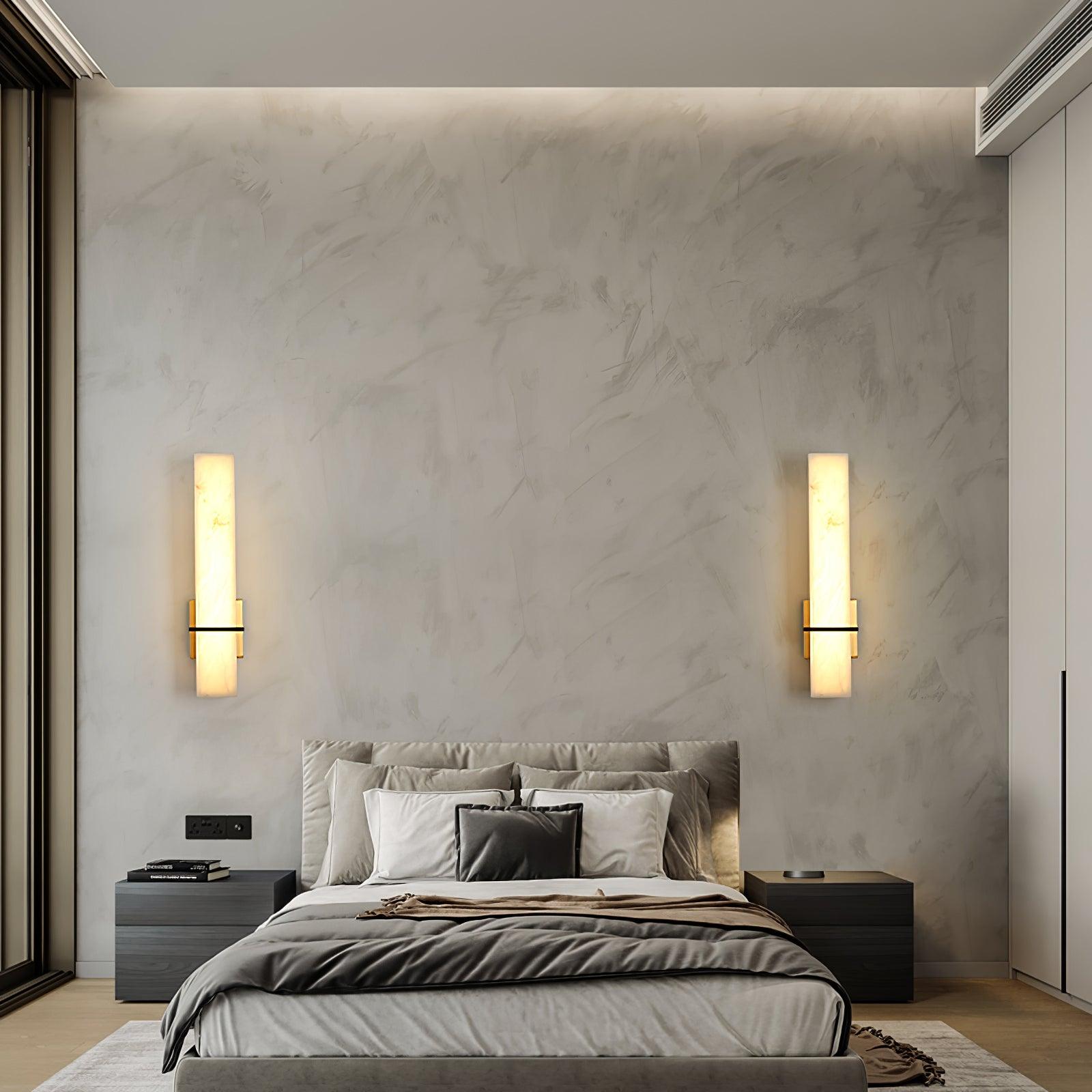 Applique murale d’intérieur Freyza | Ritta, blanche et laiton blanc – style moderne pour chambre et salon