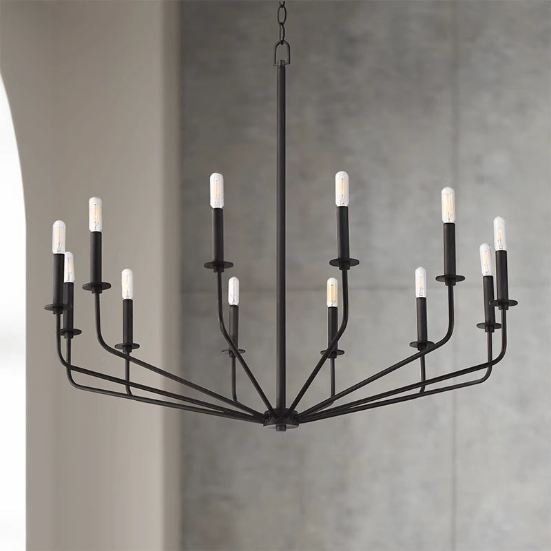 Freyza | Cedorisra Vintage Industrial Chandelier – Industrial Dining Room Living Room