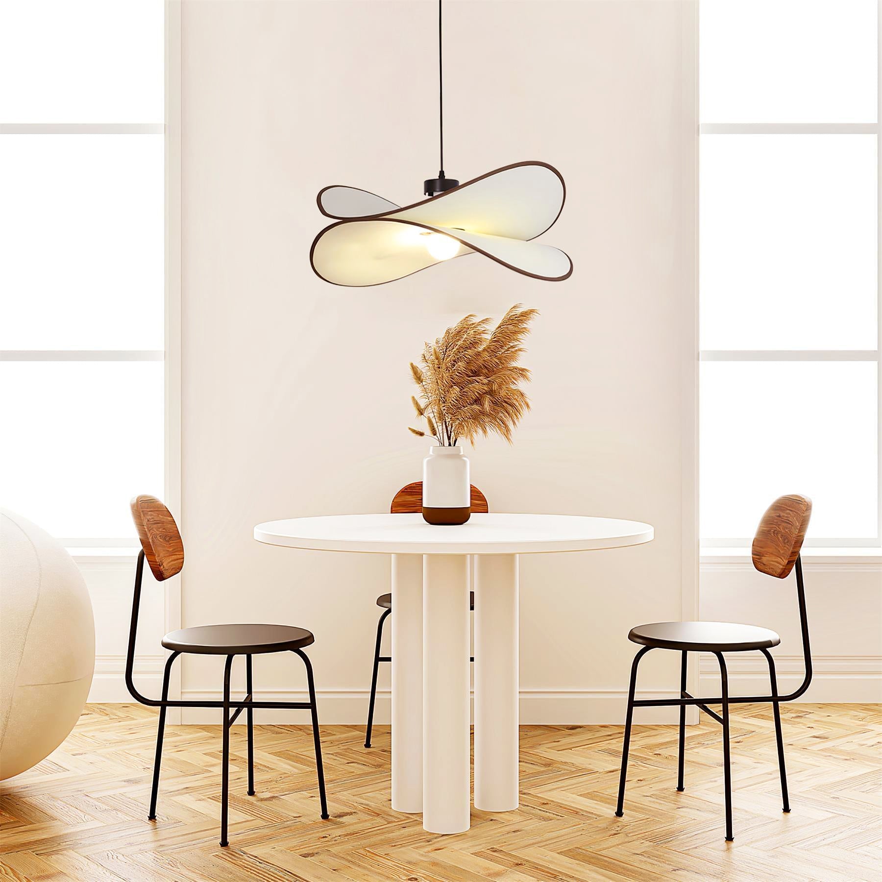 Freyza | Kreative Kunststoff-Pendelleuchte Cicaros – Küche, Esszimmer