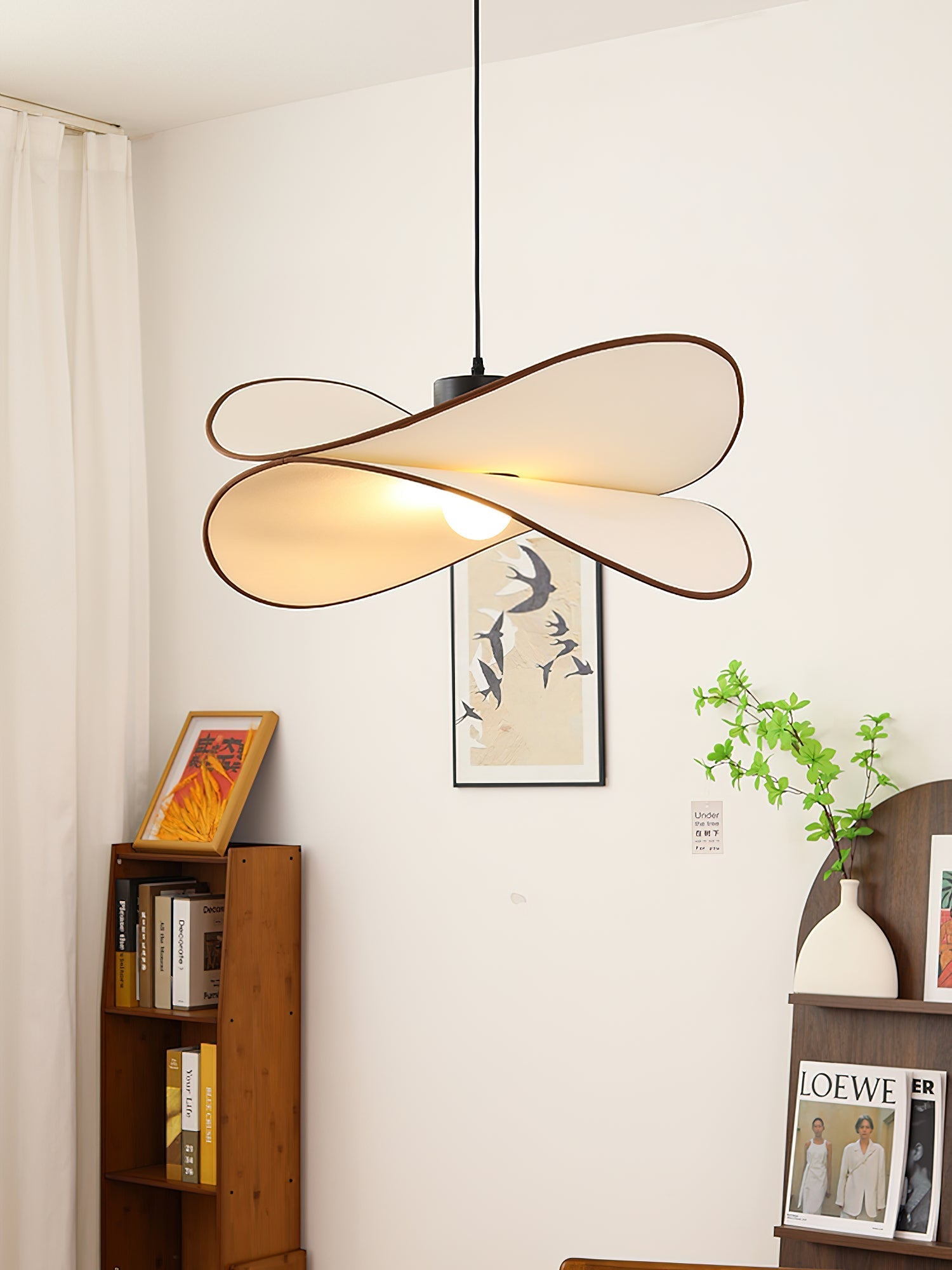 Freyza | Kreative Kunststoff-Pendelleuchte Cicaros – Küche, Esszimmer