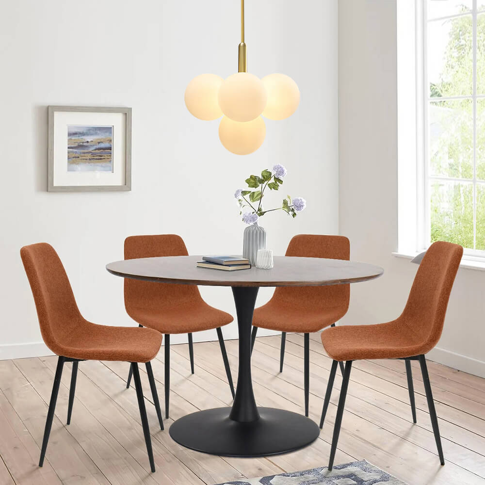 Freyza | Eloria moderner Glas-Kronleuchter – modernes Esszimmer, Wohnzimmer