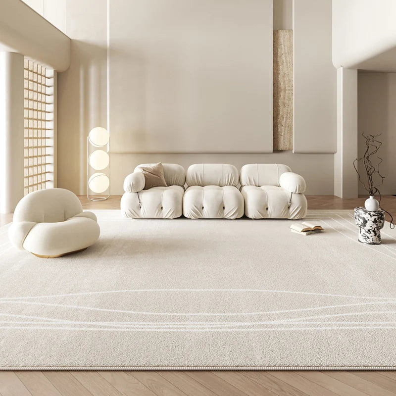 Minimalist Area Rug | Soft Fluffy Living Room Rugs with Non-Slip Backing for Ultimate Comfort 8