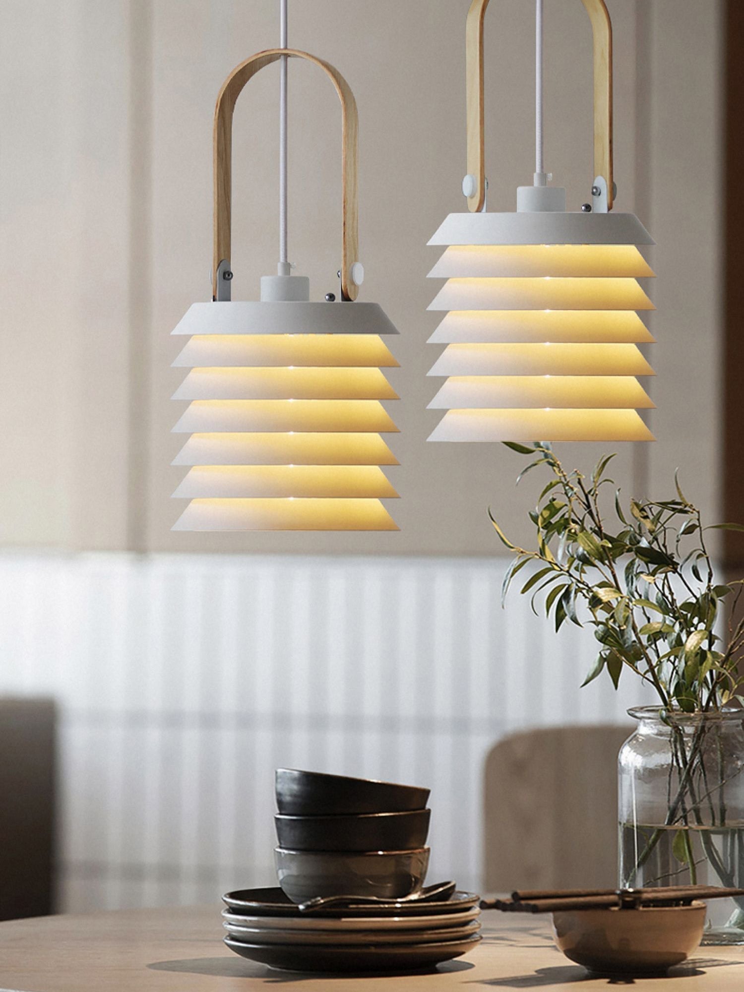 Freyza | Eurtalia Minimalist Art Pendant Light – Minimalist Kitchen Dining Room
