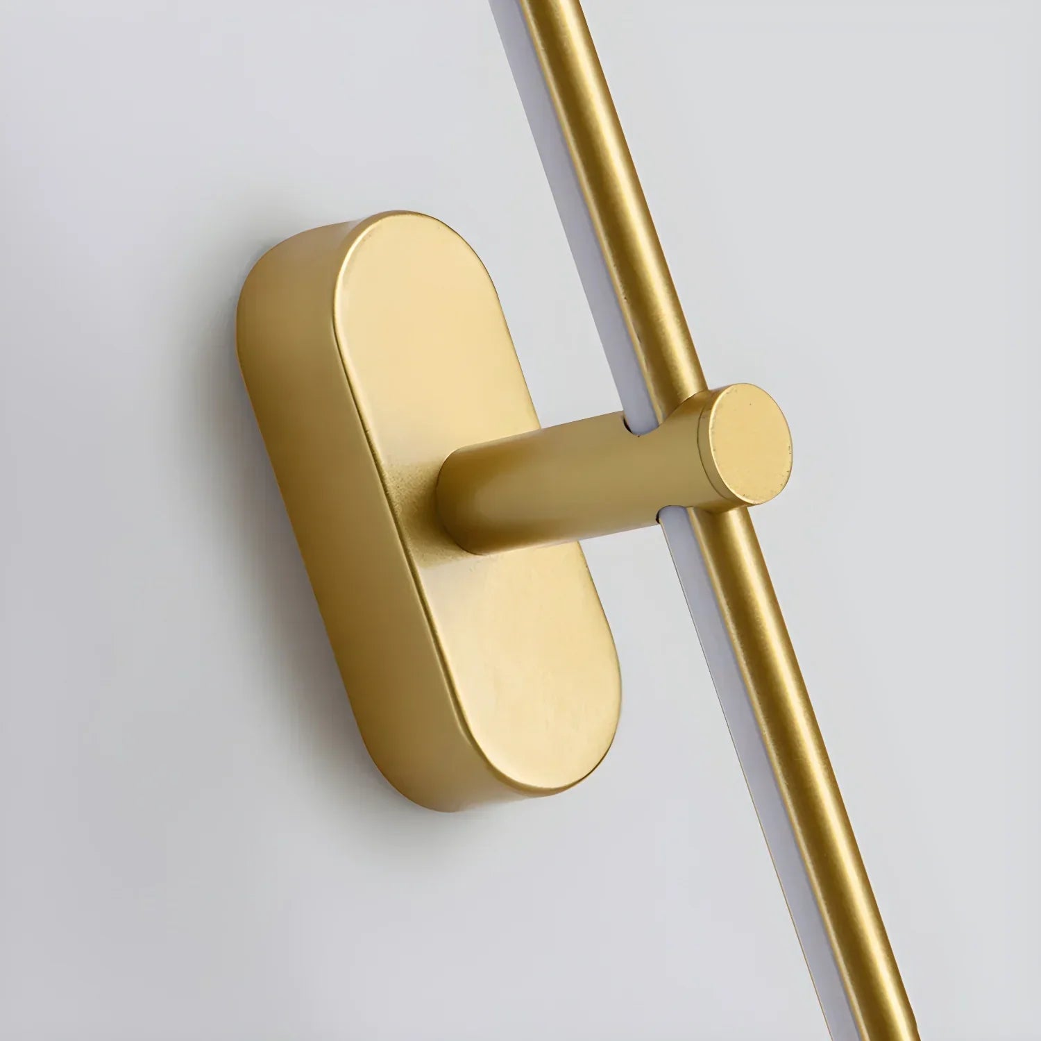 Freyza | Black Gold Bathroom Vanity Light – Minimalist Bathroom Vanity Mirror