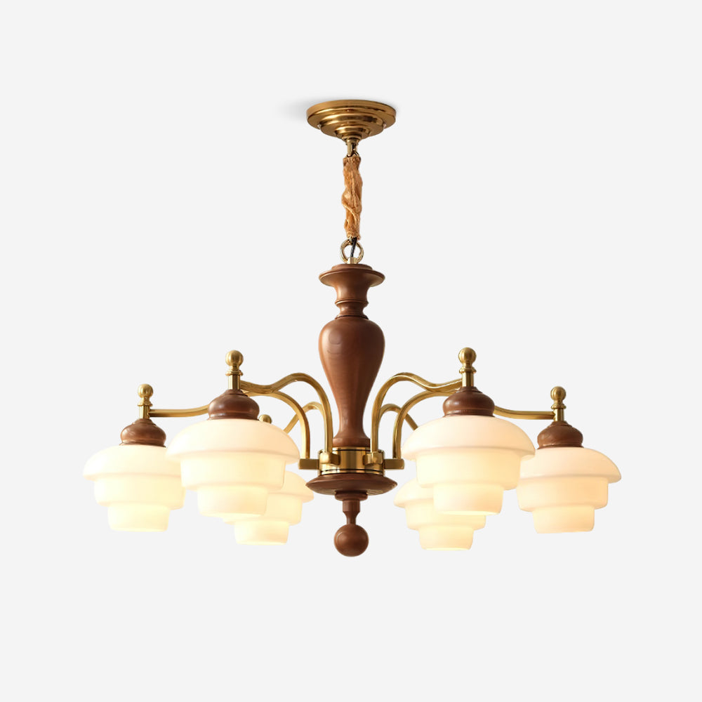 Freyza | Lustre en bois Hovian – Lustre en bois pour salle à manger et salon