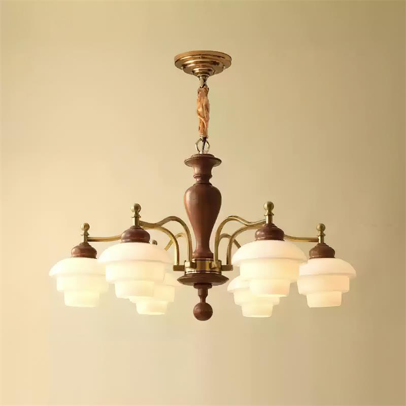 Freyza | Lustre en bois Hovian – Lustre en bois pour salle à manger et salon