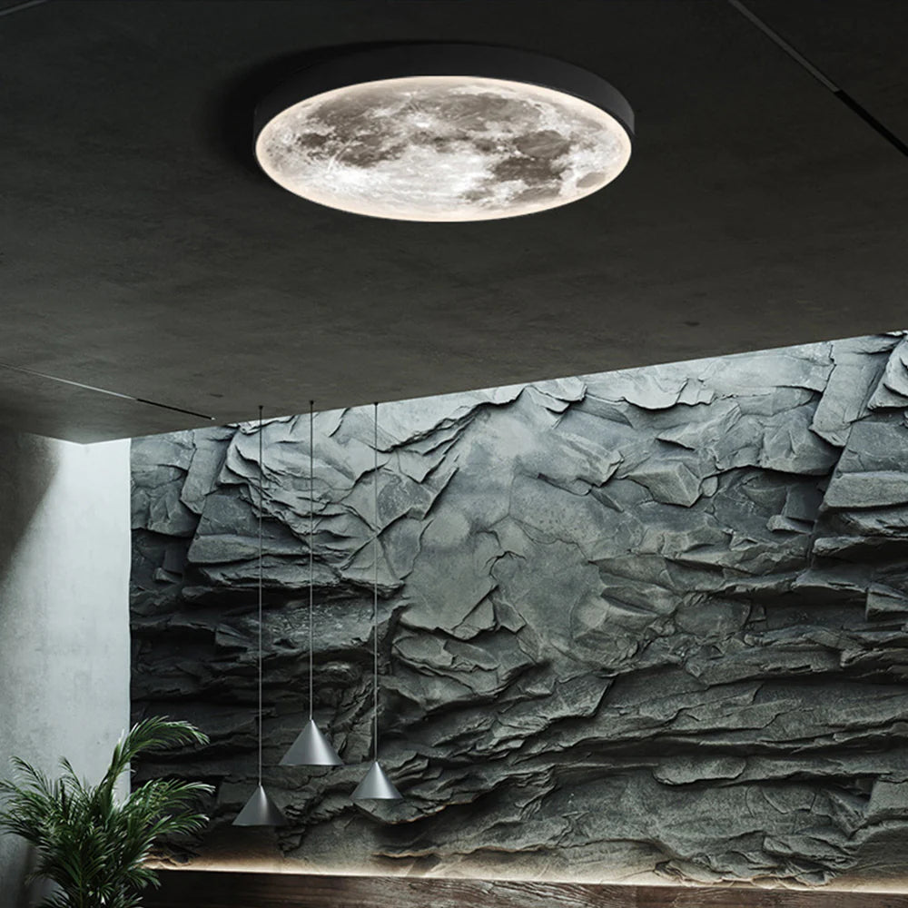 Freyza | Arisha Plafonnier moderne noir et blanc à montage encastré – Chambre, couloir, cuisine modernes