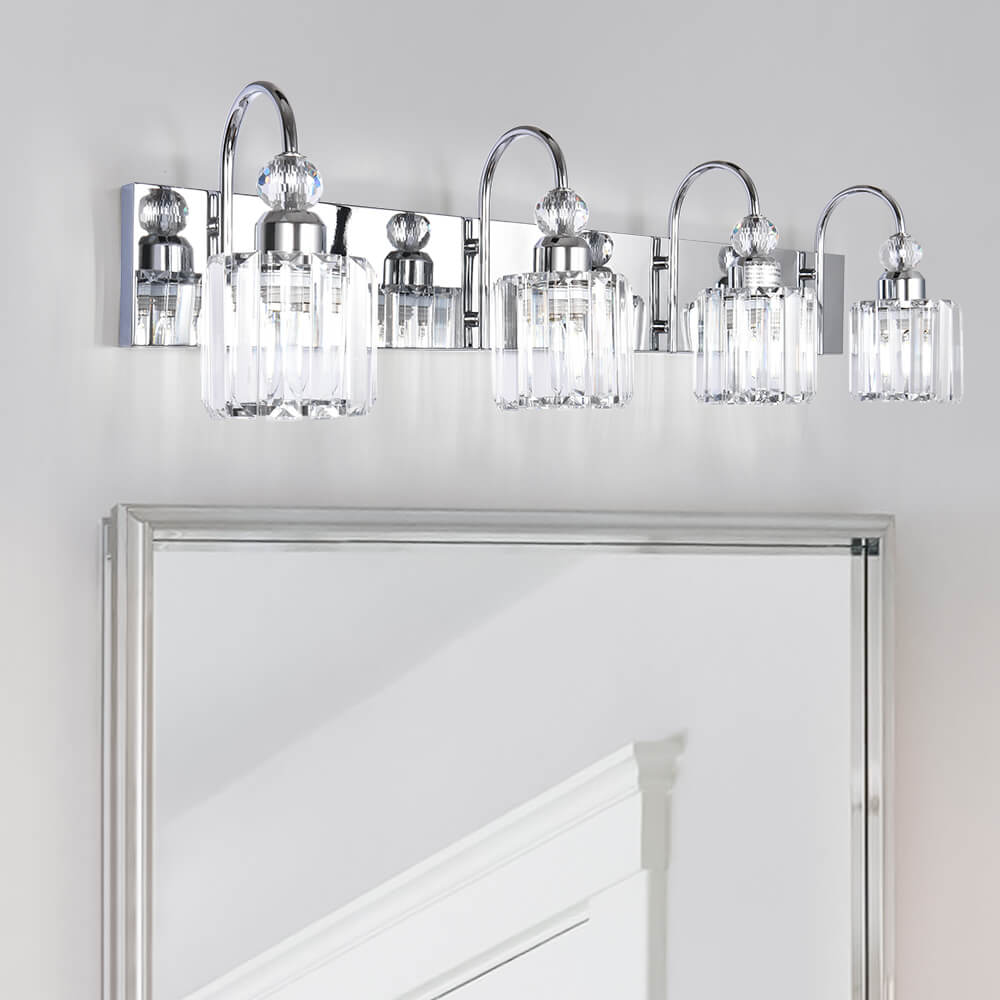 Freyza | Ogon Modern Crystal Crystal Wall Sconce – Modern Living Room Hallway