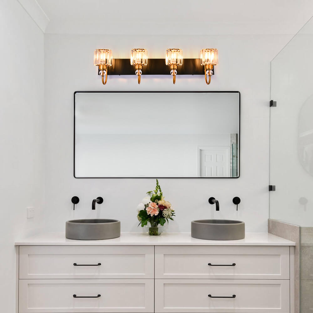 Freyza | Ogon Modern Crystal Crystal Wall Sconce – Modern Living Room Hallway