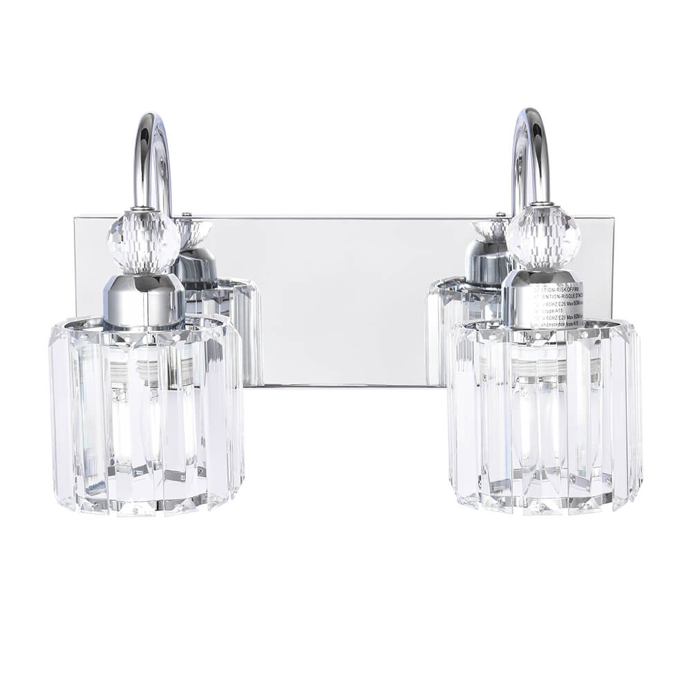 Freyza | Ogon Modern Crystal Crystal Wall Sconce – Modern Living Room Hallway