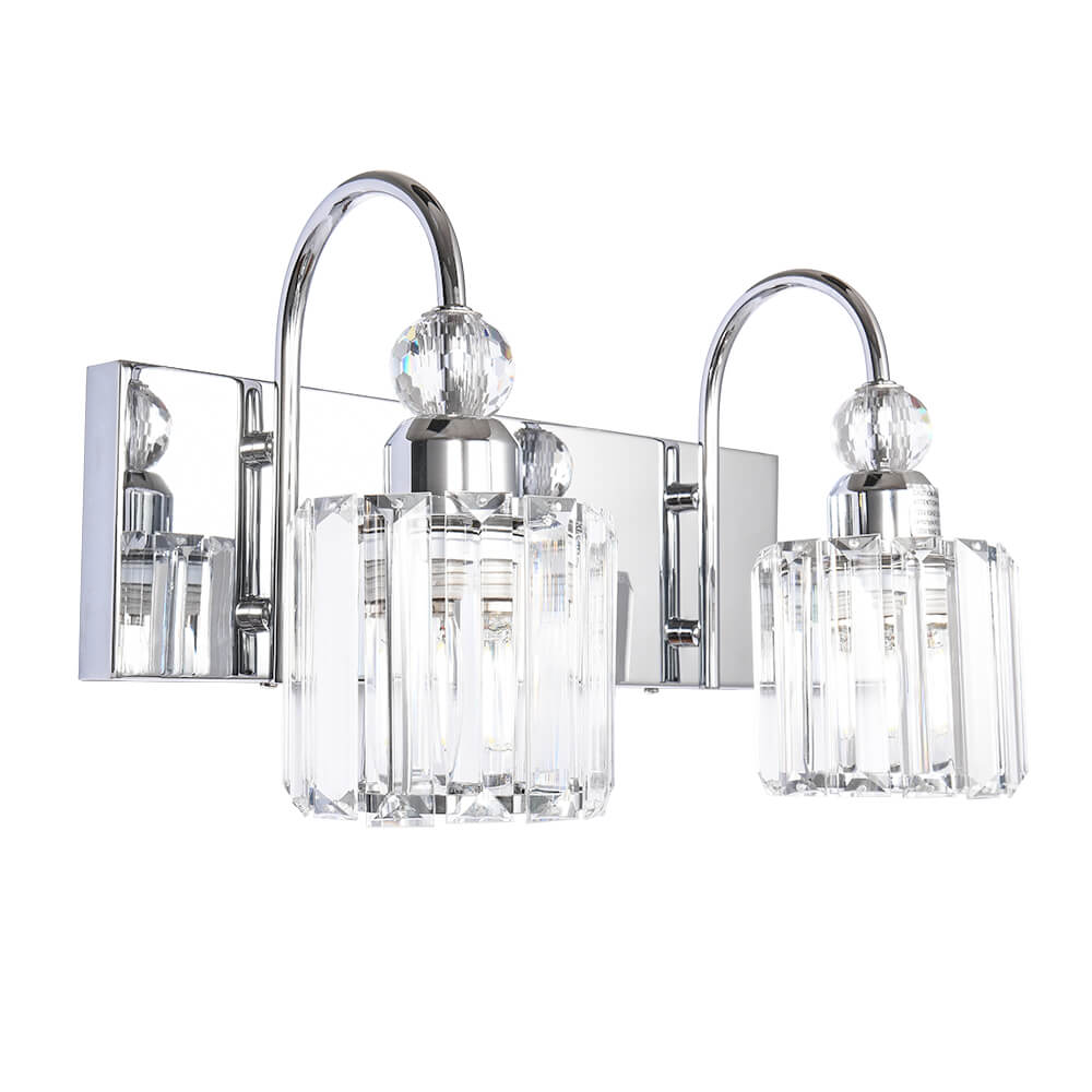 Freyza | Ogon Modern Crystal Crystal Wall Sconce – Modern Living Room Hallway