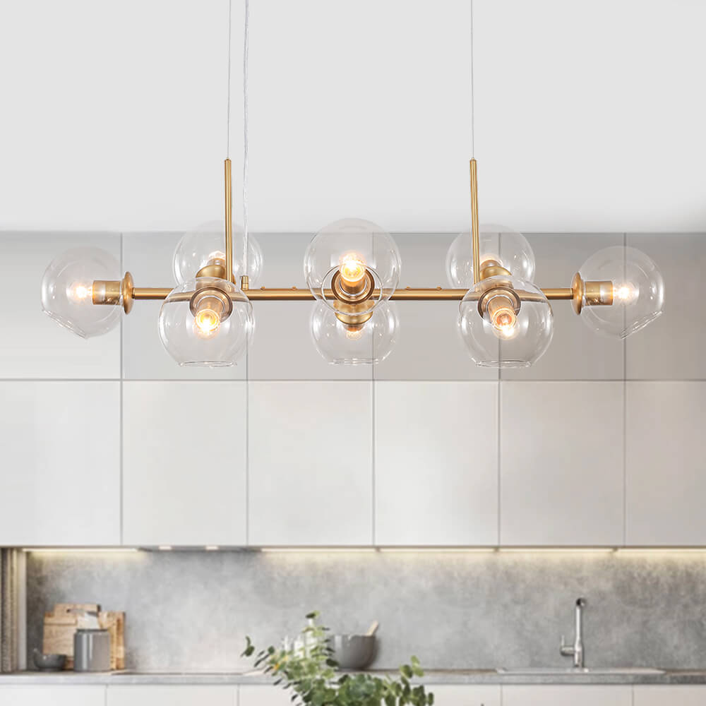 Freyza | Valera Modern Mid-Century Chandelier – Modern Dining Room Living Room