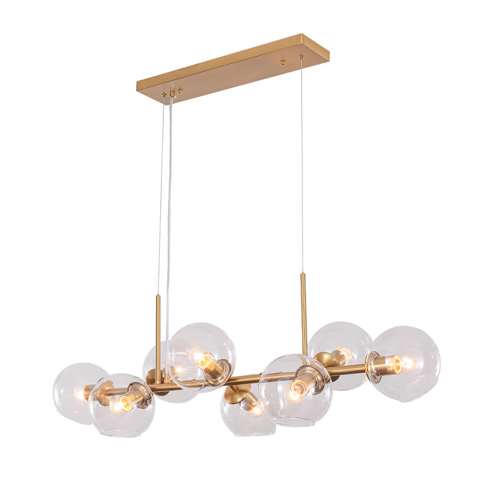 Freyza | Valera Modern Mid-Century Chandelier – Modern Dining Room Living Room