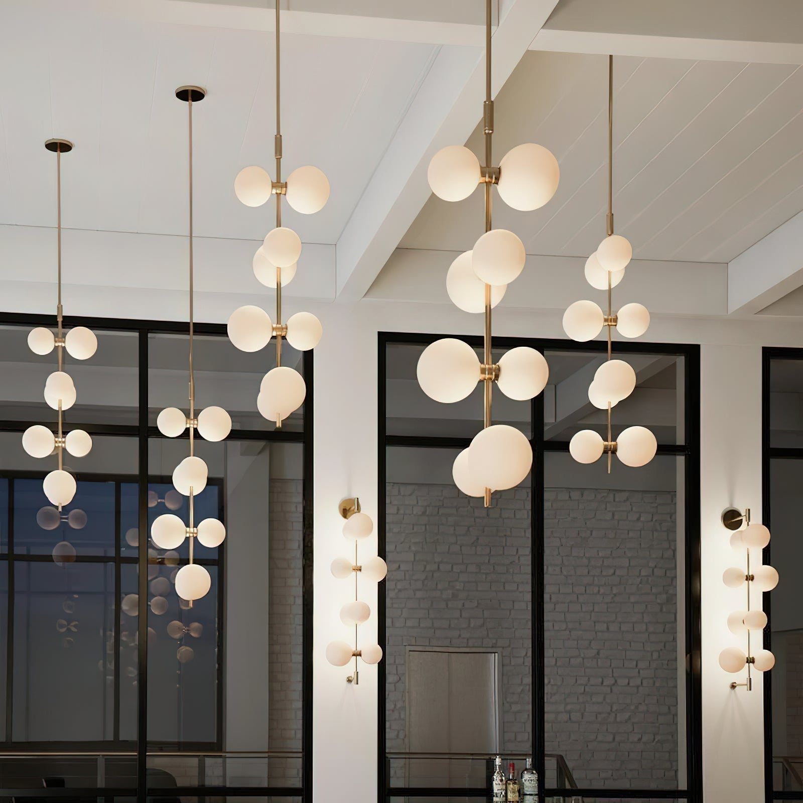 Freyza | Zelirila Art Rail Glass Pendant Light – Kitchen Dining Room
