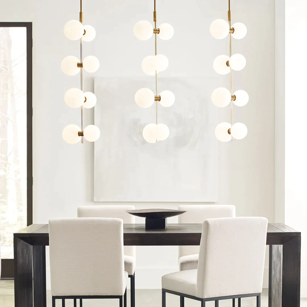 Freyza | Zelirila Art Rail Glass Pendant Light – Kitchen Dining Room