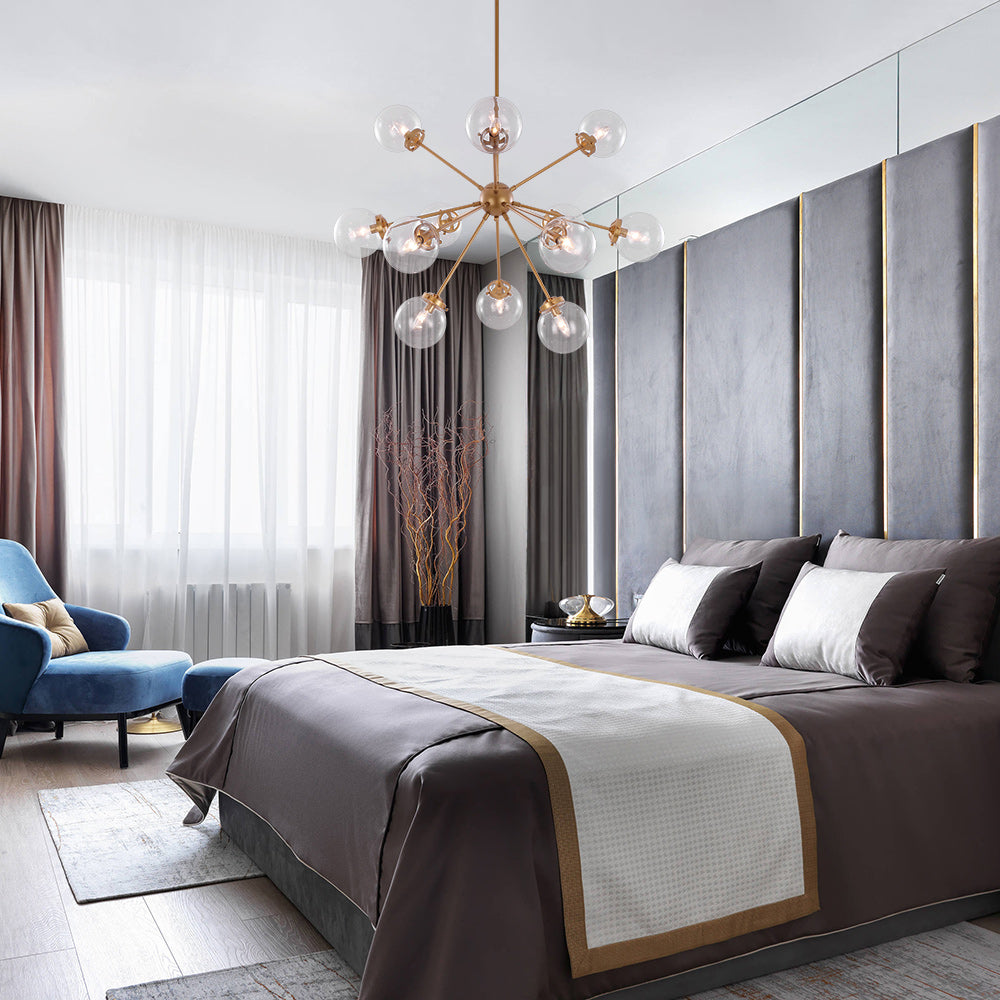 Freyza | Borealer moderner Sputnik-Kronleuchter – Modernes Esszimmer, Wohnzimmer