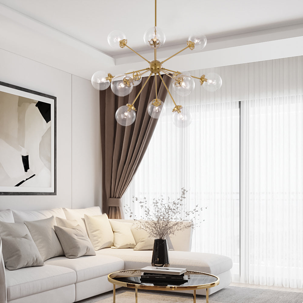 Freyza | Borealer moderner Sputnik-Kronleuchter – Modernes Esszimmer, Wohnzimmer