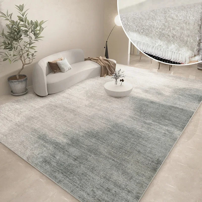 Modern Abstract Plush Carpet | Washable Soft Floor Mat for Cozy Living Room Decor 7