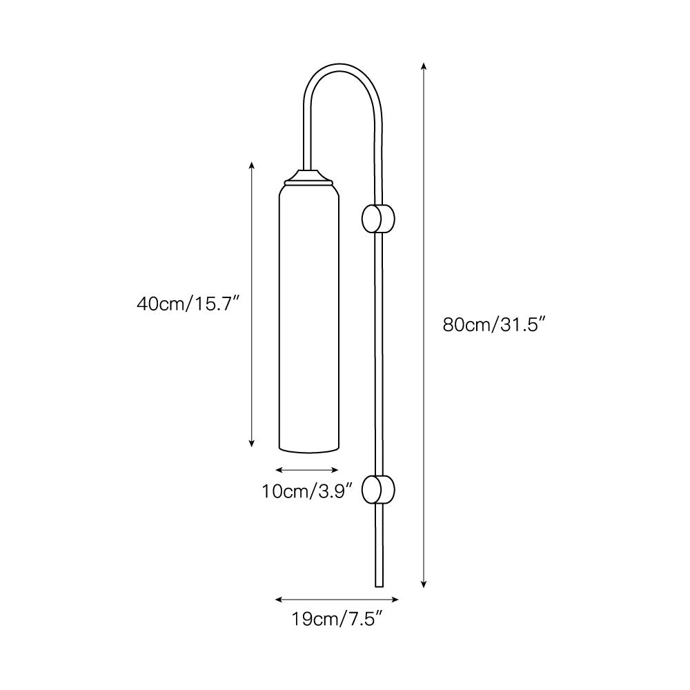 Freyza | Anoriel Glass Wall Glass Wall Light – Bedroom Hallway