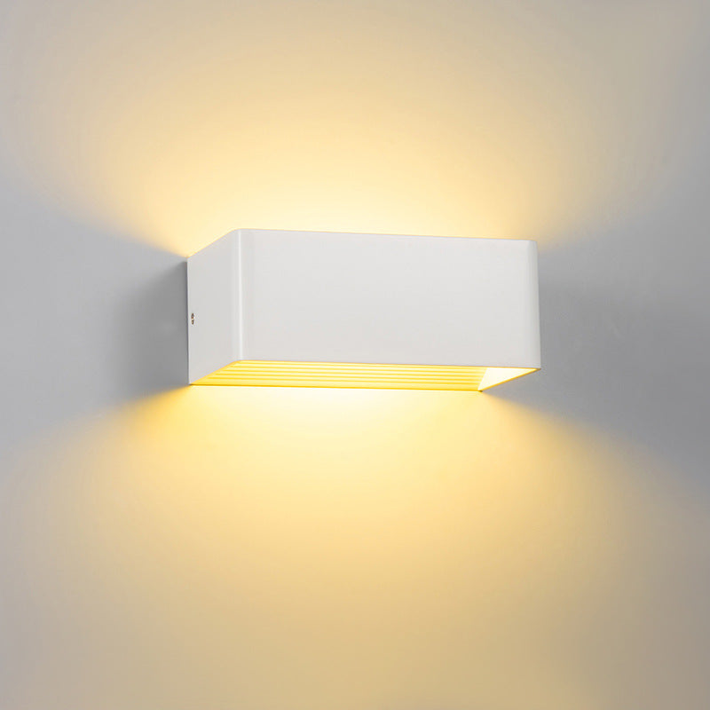Modern LED Wall Lights | Stylish Acrylic Sconce Lighting with Up & Down Illumination | Energy-Efficient Accent for Home Decor 4