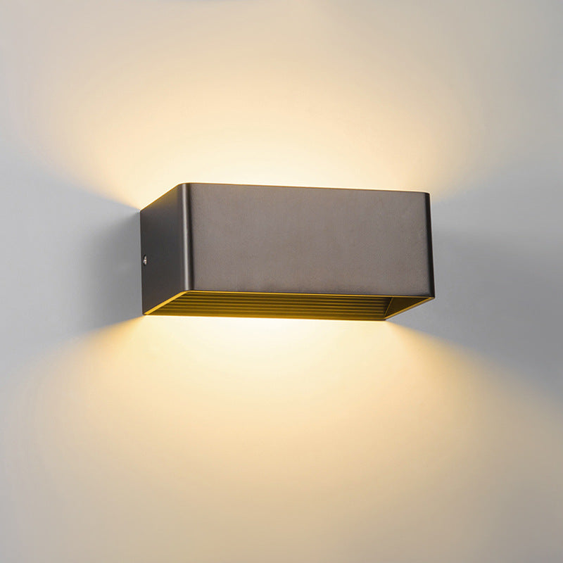 Modern LED Wall Lights | Stylish Acrylic Sconce Lighting with Up & Down Illumination | Energy-Efficient Accent for Home Decor 8