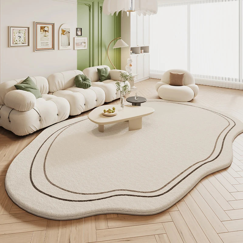 Modern Plush Area Rug | Soft Anti-Slip Mat for Living Room & Bedroom Comfort 2