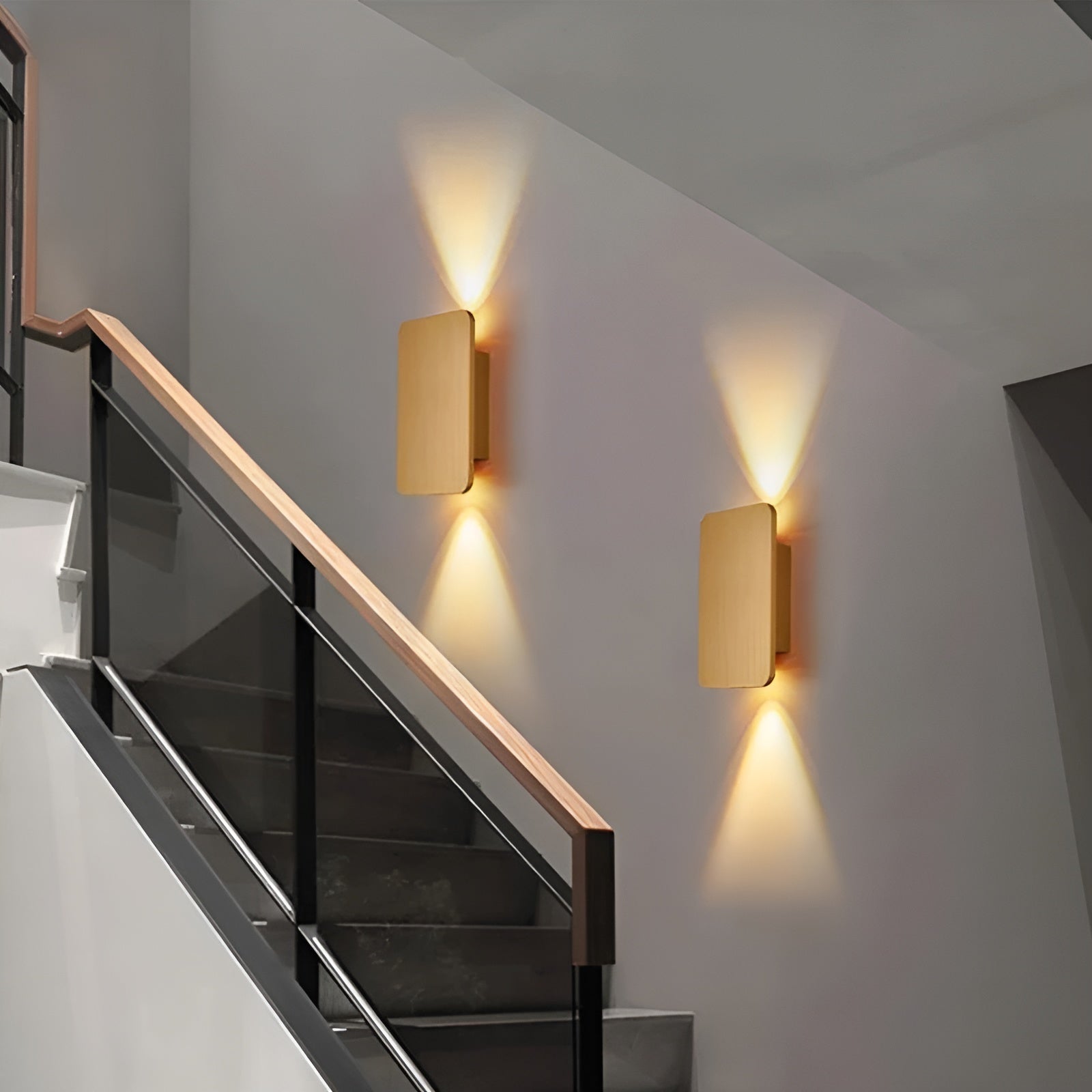 Modern Wall Lamp | Energy-Efficient Wall Lights with Dual Beam Design | Sleek Indoor Sconce for Ambient Lighting 4