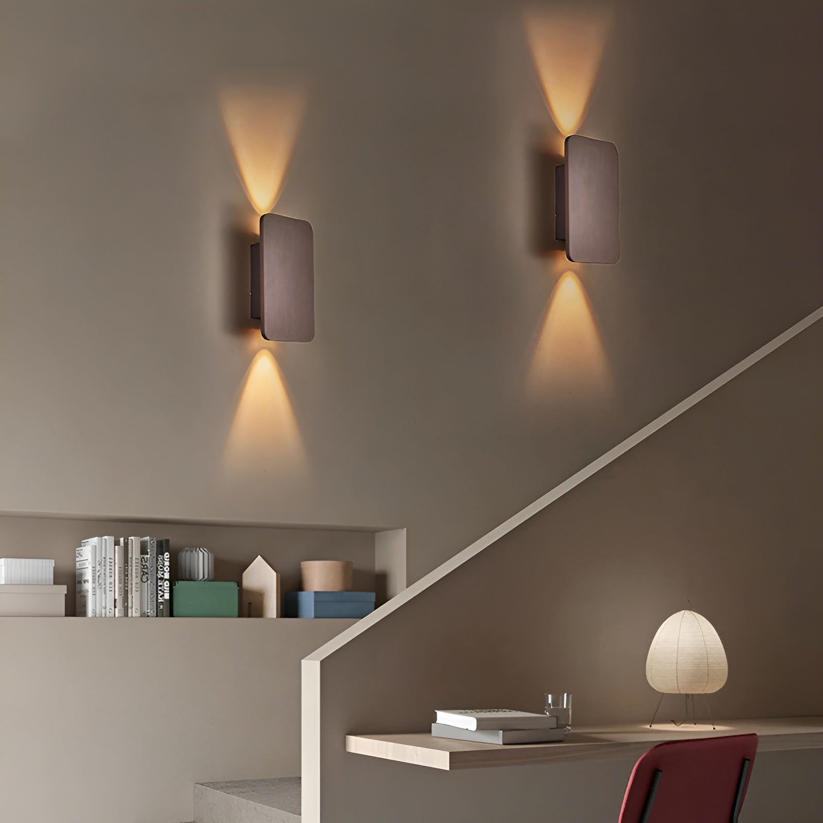 Modern Wall Lamp | Energy-Efficient Wall Lights with Dual Beam Design | Sleek Indoor Sconce for Ambient Lighting 5