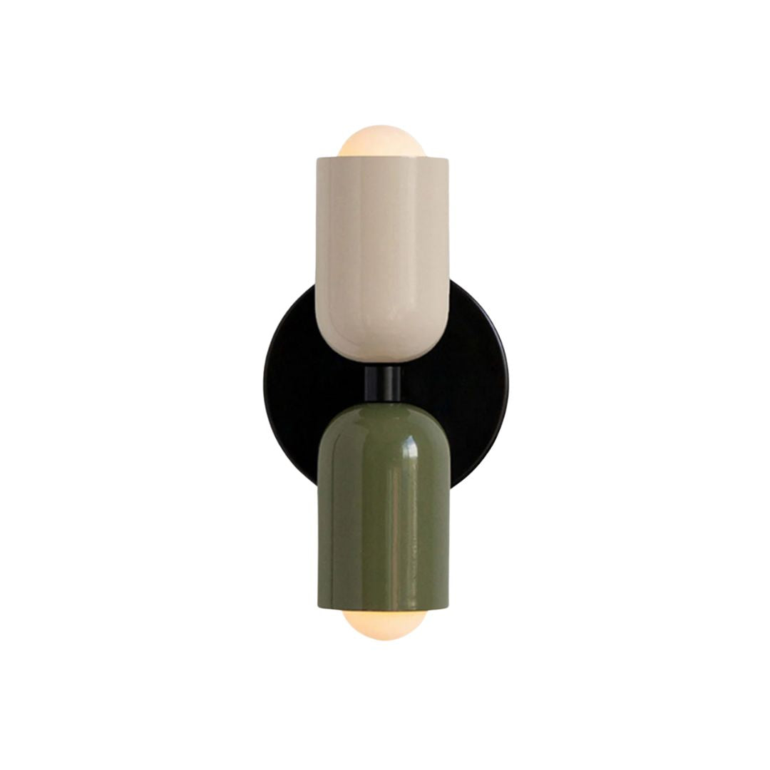 Modern Wall Sconce Lighting | Stylish Glass Design with Dual Light Points | Perfect for Mood Lighting 1