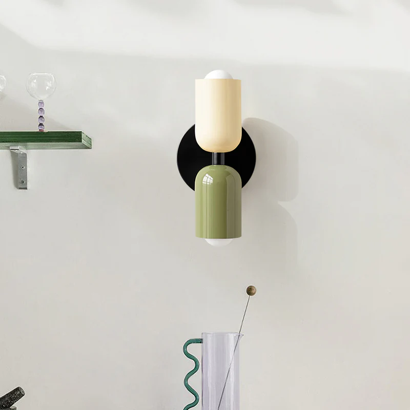 Modern Wall Sconce Lighting | Stylish Glass Design with Dual Light Points | Perfect for Mood Lighting 2