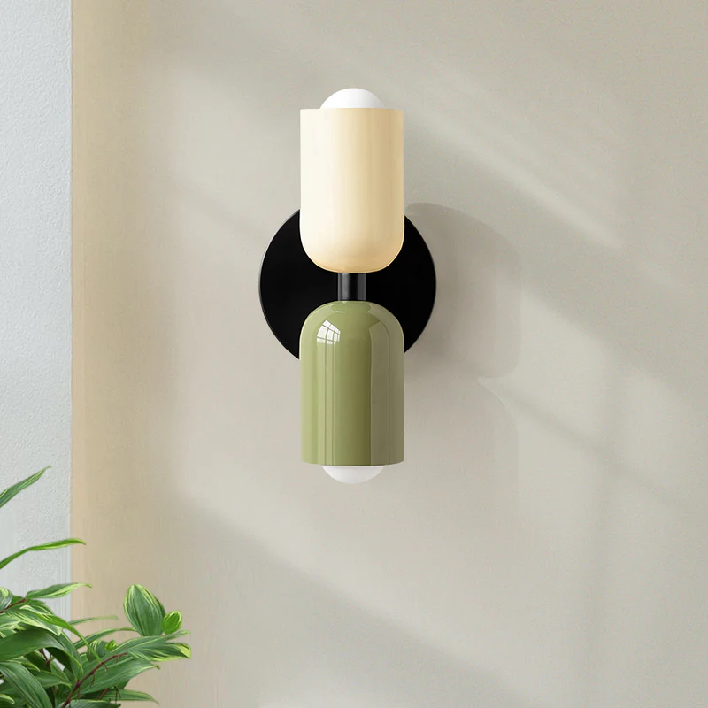 Modern Wall Sconce Lighting | Stylish Glass Design with Dual Light Points | Perfect for Mood Lighting 4