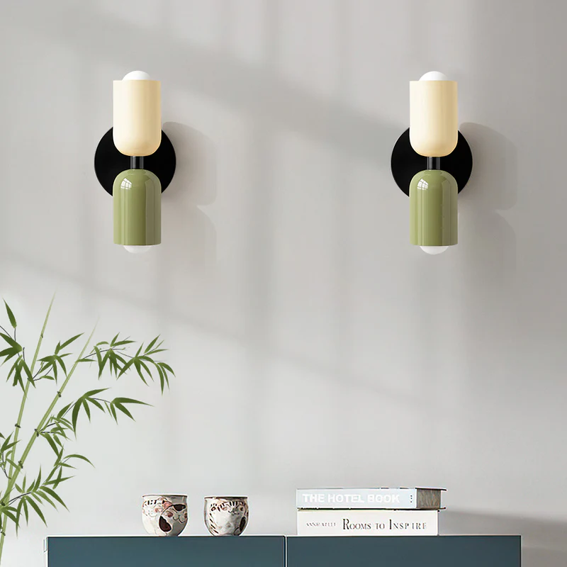 Modern Wall Sconce Lighting | Stylish Glass Design with Dual Light Points | Perfect for Mood Lighting 6