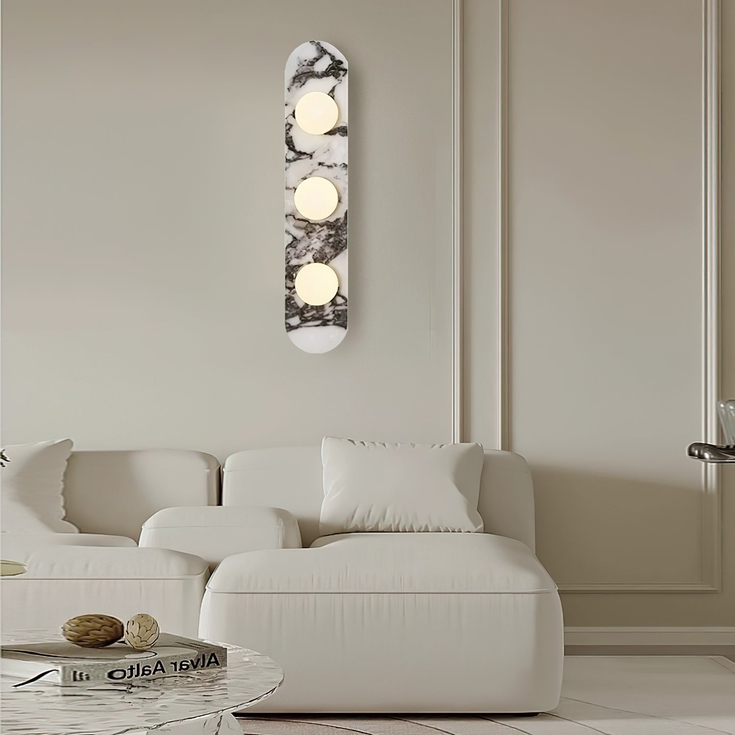 Freyza | Applique murale d’intérieur en marbre Avi Marble – Chambre et salon