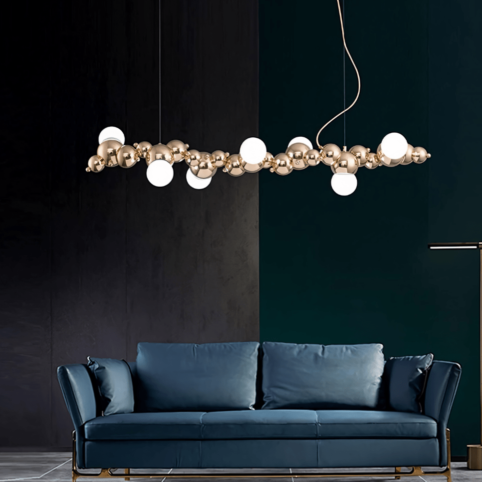 Freyza - MoleculeSphere | Elegant Contemporary Metal Chandelier Design