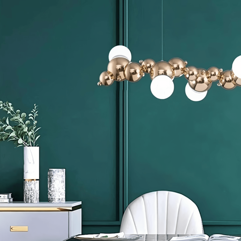 Freyza - MoleculeSphere | Elegant Contemporary Metal Chandelier Design